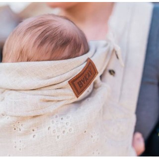 Mochila Ergonómica Bykay Click Carrier Classic Baby Linnen Lace Mochila Ergonómica Bykay Click Carrier Classic Baby Linnen Lace
