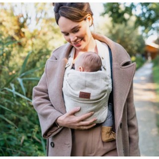 Mochila Ergonómica Bykay Click Carrier Classic Baby Linnen Lace Mochila Ergonómica Bykay Click Carrier Classic Baby Linnen Lace
