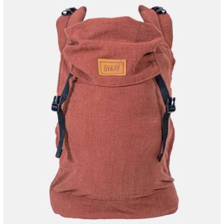 Mochila Ergonómica Bykay Click Carrier Classic Baby Linnen Rusty Brown