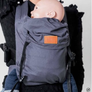 Mochila Ergonómica Bykay Click Carrier Classic Baby Stone Washed Mochila Ergonómica Bykay Click Carrier Classic Baby Stone Washed