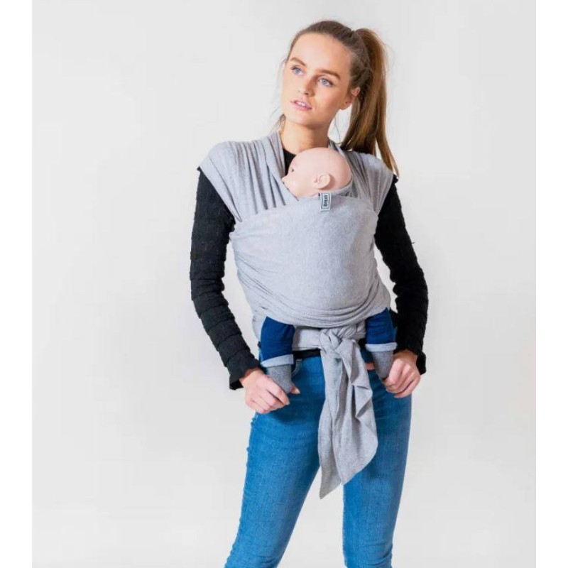 Fular elástico ByKay Stretchy Wrap Deluxe Grey Melee Fular elástico ByKay Stretchy Wrap Deluxe Grey Melee