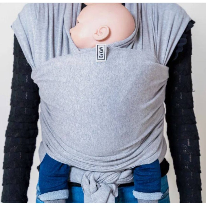 Fular elástico ByKay Stretchy Wrap Deluxe Grey Melee Fular elástico ByKay Stretchy Wrap Deluxe Grey Melee