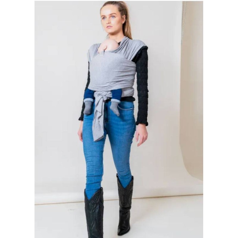 Fular elástico ByKay Stretchy Wrap Deluxe Grey Melee Fular elástico ByKay Stretchy Wrap Deluxe Grey Melee