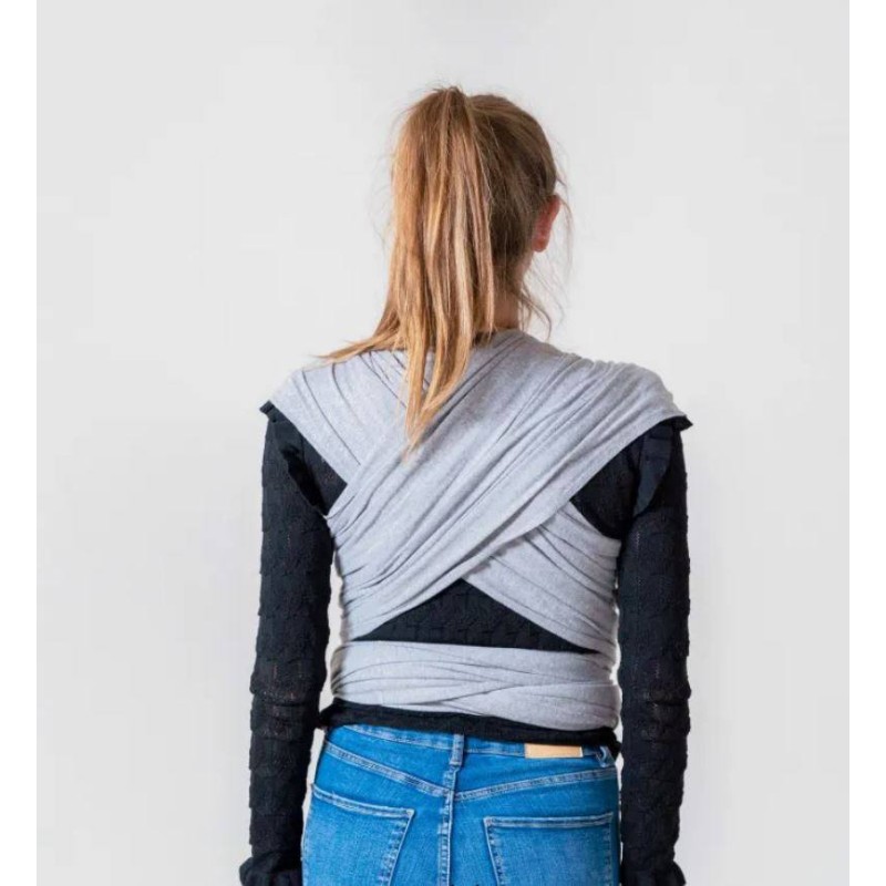 Fular elástico ByKay Stretchy Wrap Deluxe Grey Melee Fular elástico ByKay Stretchy Wrap Deluxe Grey Melee