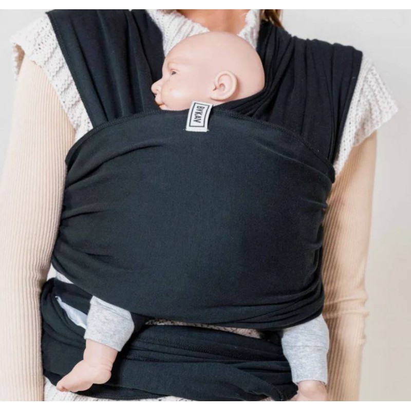 Fular elástico ByKay Stretchy Wrap Deluxe Anthracite Fular elástico ByKay Stretchy Wrap Deluxe Anthracite