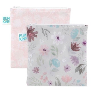 Bolsas Bumkins Snack pack 2 Floral