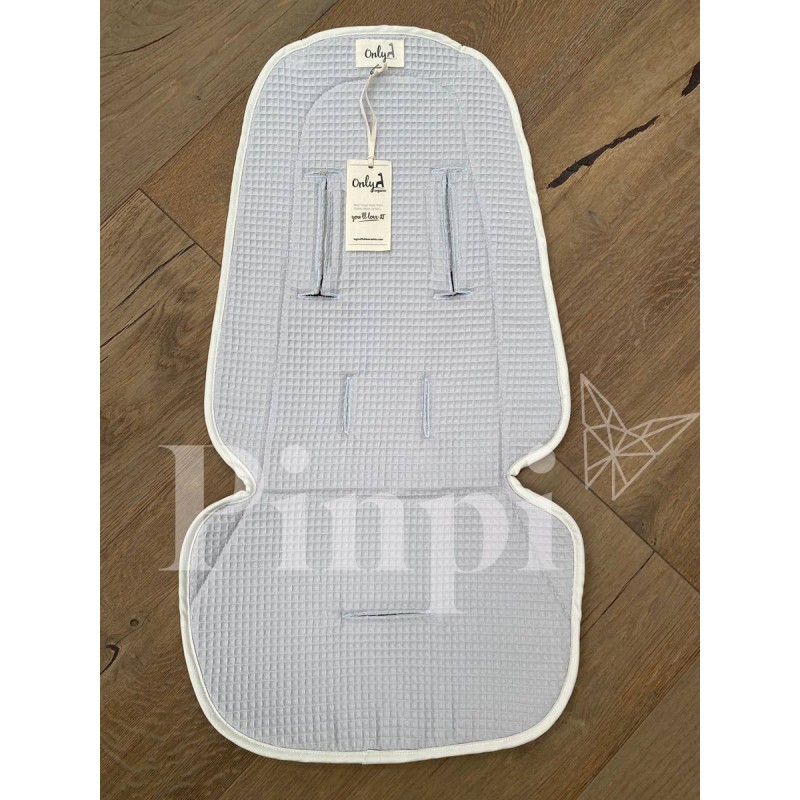 Colchoneta funda para silla JOOLZ AER Gofre gris