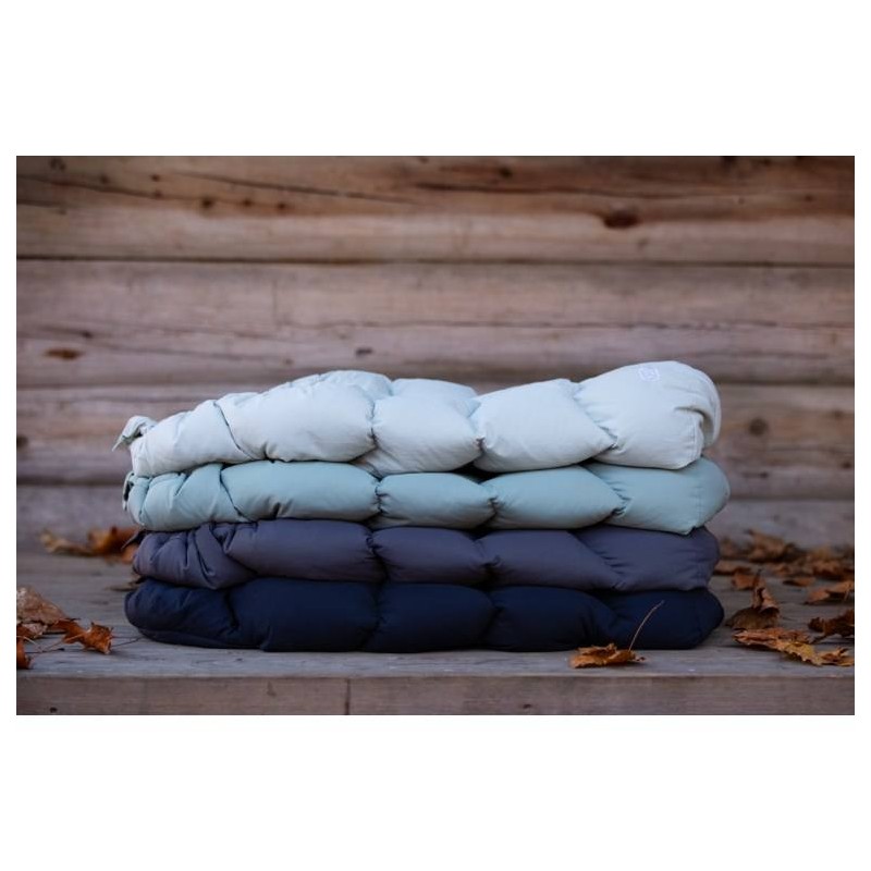 Saco para capazo y Grupo 0 Voksi MOVE Black Cream 0-18 meses