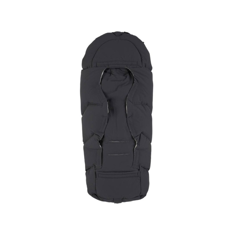 Saco para capazo y Grupo 0 Voksi MOVE Black Cream 0-18 meses