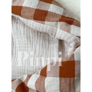 Saco para capazo con capucha Etna bambula La Giraffa Bianca e Blu Saco para capazo con capucha Etna bambula La Giraffa Bianca e Blu