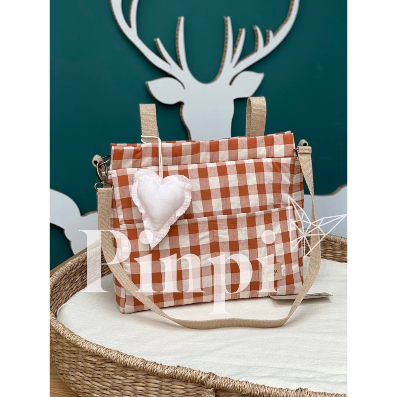 Bolsa walk bolsillos Etna La Giraffa Bianca e Blu