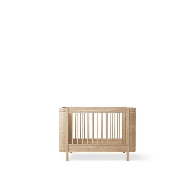 Cuna convertible en cama Wood Mini+ Roble Natural Oliver Furniture Cuna convertible en cama Wood Mini+ Roble Natural Oliver Furniture