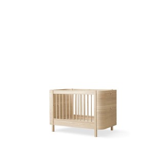 Cuna convertible en cama Wood Mini+ Roble Natural Oliver Furniture Cuna convertible en cama Wood Mini+ Roble Natural Oliver Furniture
