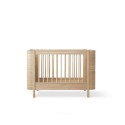 Cuna convertible en cama Wood Mini+ Roble Natural Oliver Furniture