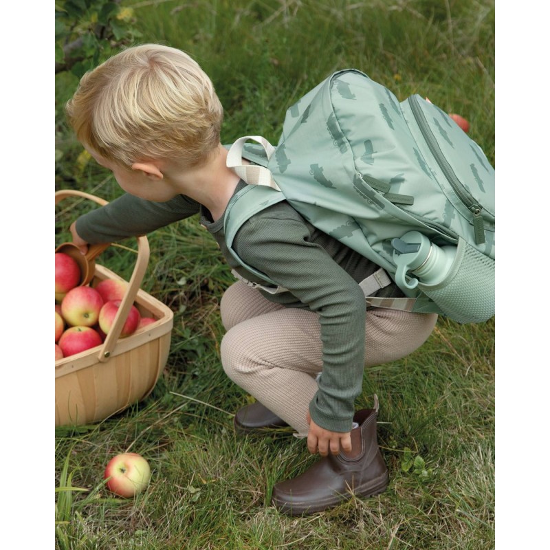 Mochila ligera Croco Green