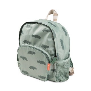 Mochila infantil ligera Croco Green