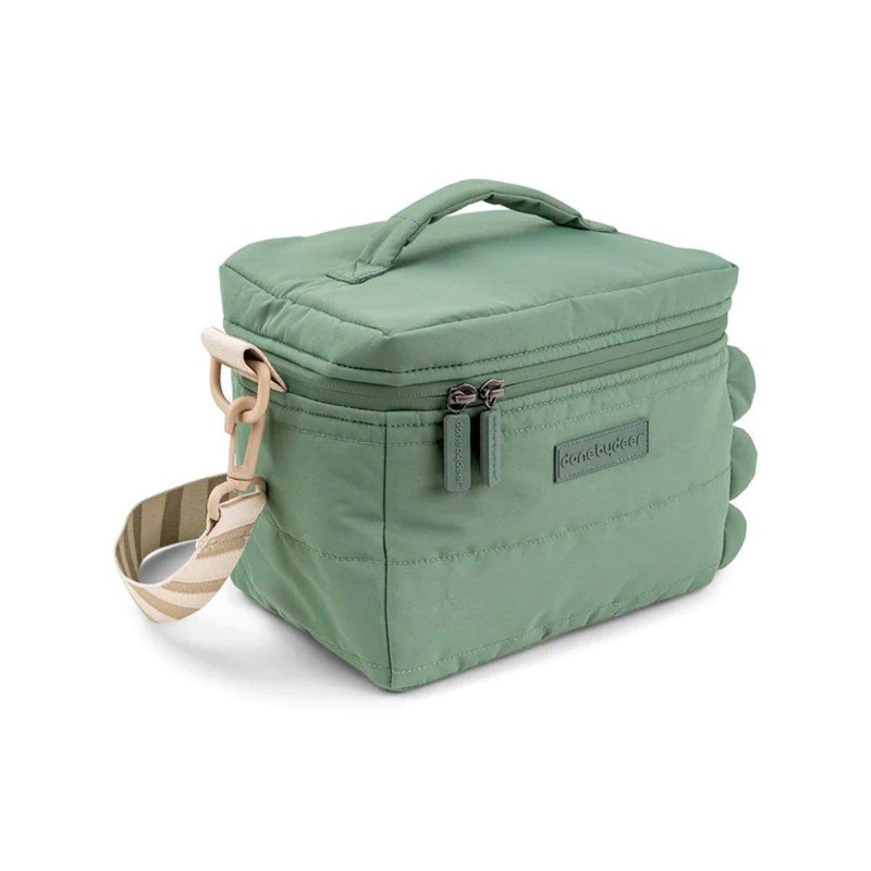 Bolsa porta alimentos térmica acolchada Croco Green