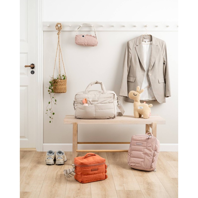 Bolsa porta alimentos térmica acolchada Papaya