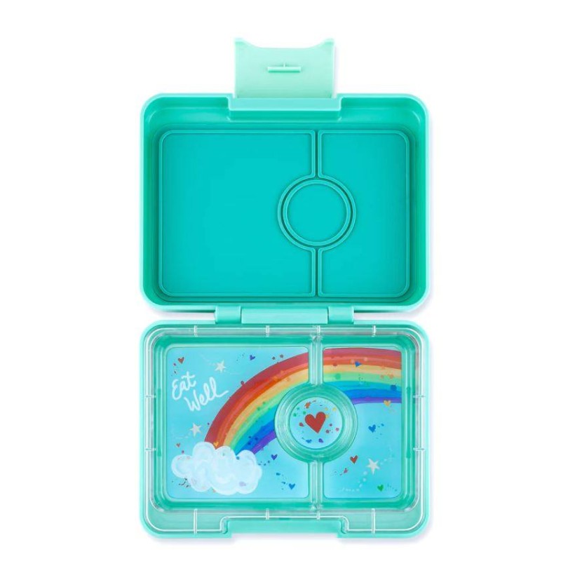 Yumbox caja porta alimentos hermética Aqua Rainbow