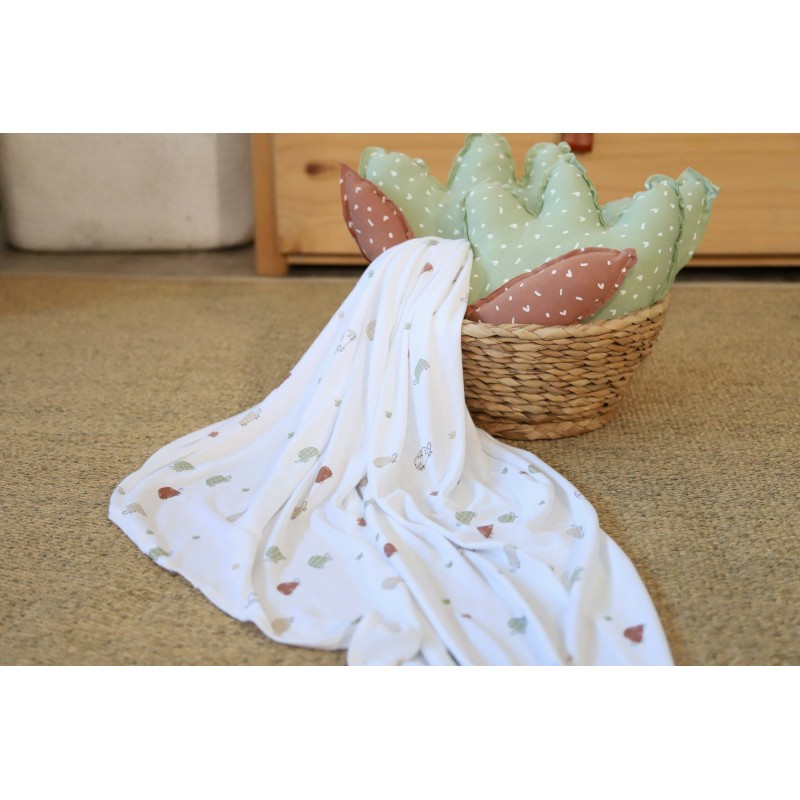 Muselina 100% Bambú Leaf