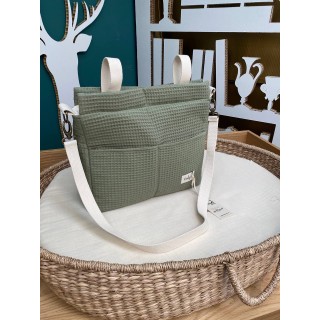 Bolsa Panera Only Gofre Gris La Giraffa Bianca e Blu Bolsa Panera Only Gofre Gris La Giraffa Bianca e Blu