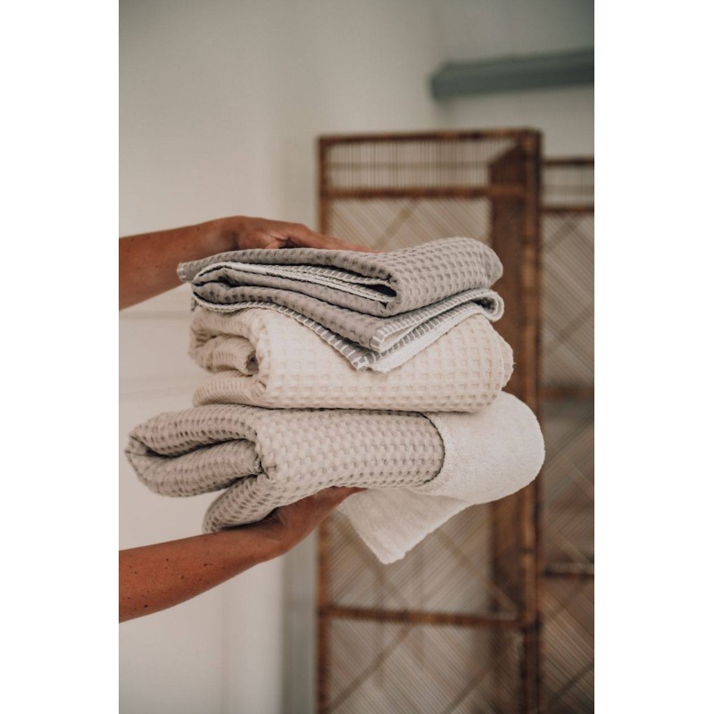 Manta para cuna Koeka Olso/teddy Sand