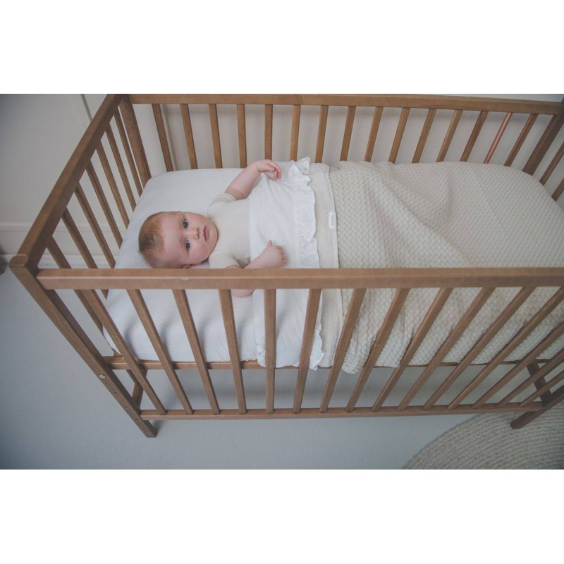 Manta para cuna Koeka Olso/teddy Sand