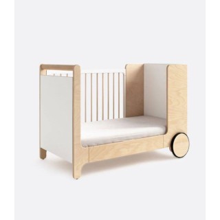 Cuna mecedora blanca Rafa Kids