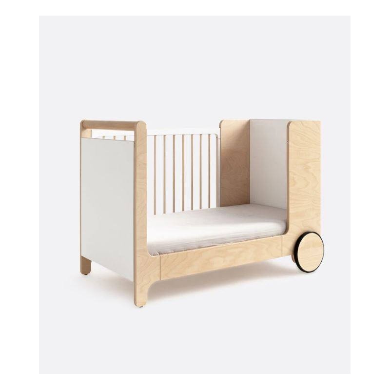 Cuna mecedora blanca Rafa Kids