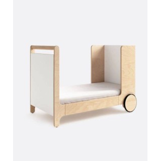 Cuna mecedora blanca Rafa Kids