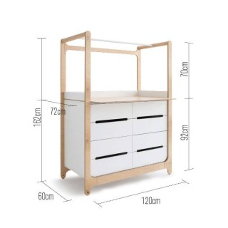 Cómoda cambiador H Rafa Kids Cómoda cambiador H Rafa Kids