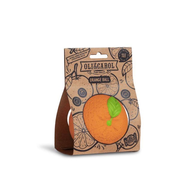 Bola sensorial mordedor Naranja