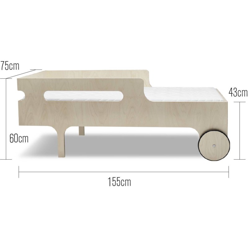 Cama toddler R-Natural
