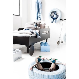 Cama toddler R-Negro Cama toddler R-Negro