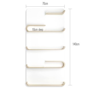 Estantería XL Natural/Blanco