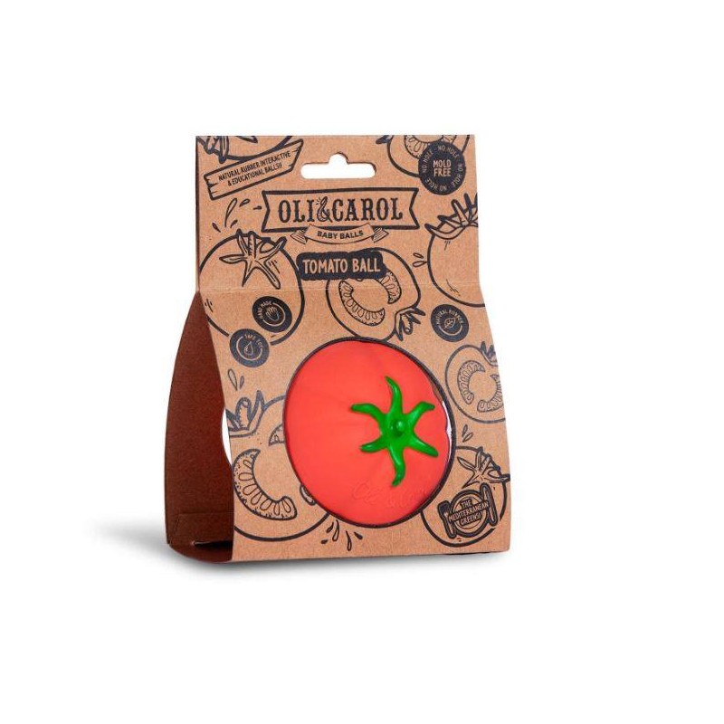 Bola sensorial mordedor Tomate