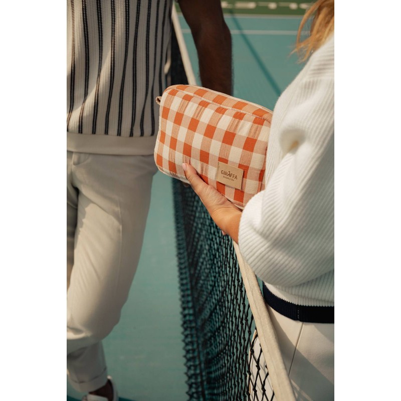 Neceser It Vichy Rosa La Giraffa Bianca e Blu Neceser It Vichy Rosa La Giraffa Bianca e Blu