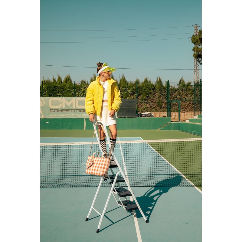 Bolsa Two Emily La Giraffa Bianca e Blu