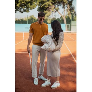 Saco para capazo con capucha Emily bambula La Giraffa Bianca e Blu Saco para capazo con capucha Emily bambula La Giraffa Bianca e Blu