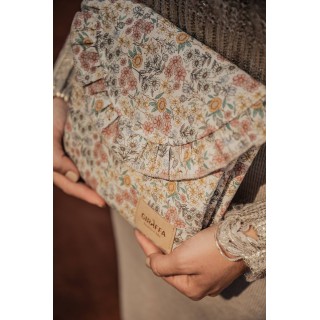 Cambiador de viaje Yoko Volante La Giraffa Bianca e Blu