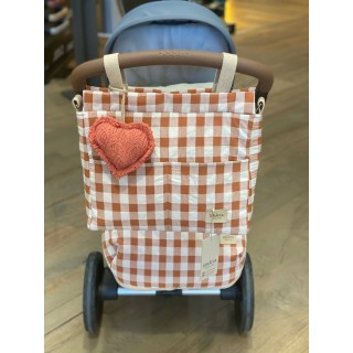 Bolsa walk bolsillos Etna La Giraffa Bianca e Blu