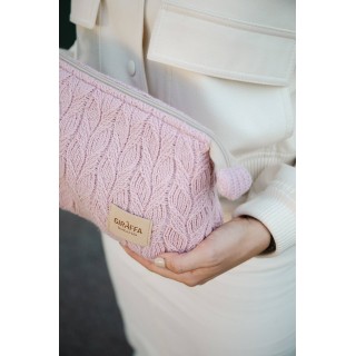 Neceser Rita Punto malva La Giraffa Bianca e Blu 123