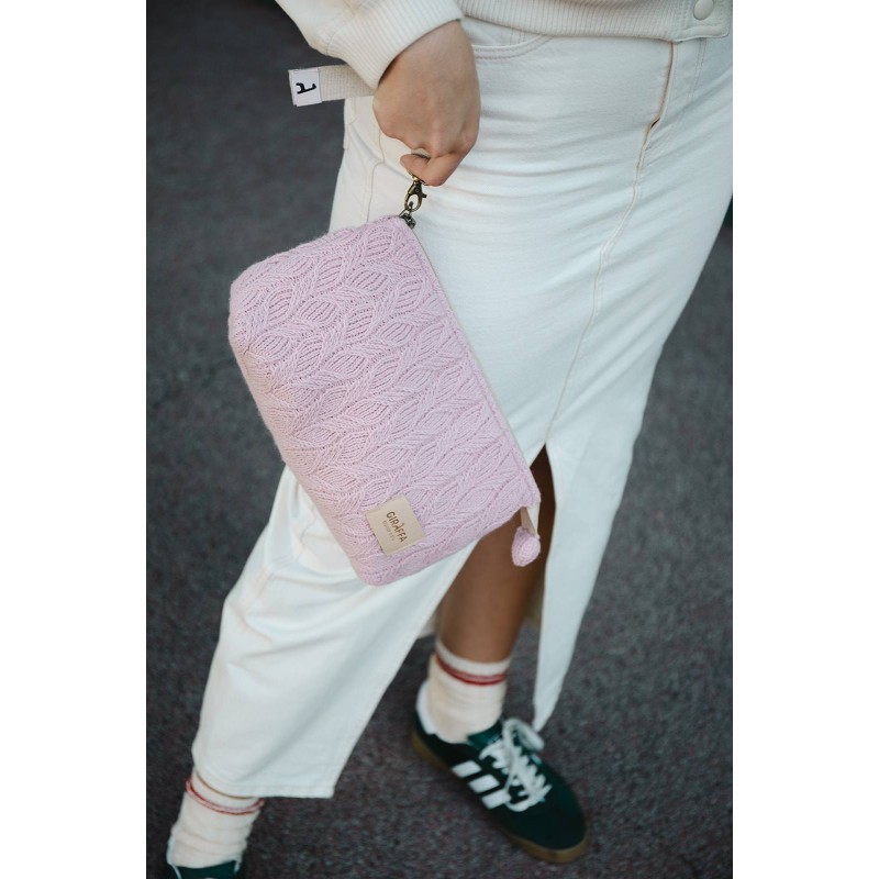 Neceser Rita Punto malva La Giraffa Bianca e Blu Neceser Rita Punto malva La Giraffa Bianca e Blu