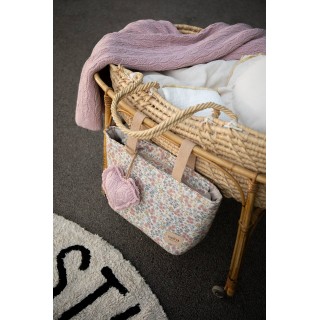 Mantita XL Rita Malva La Giraffa Bianca e Blu