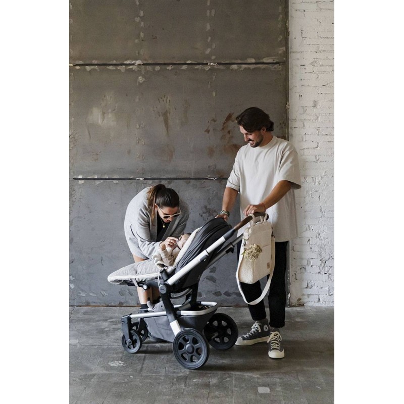 Bolsa Walk bolsillos Borreguito La Giraffa Bianca e Blu