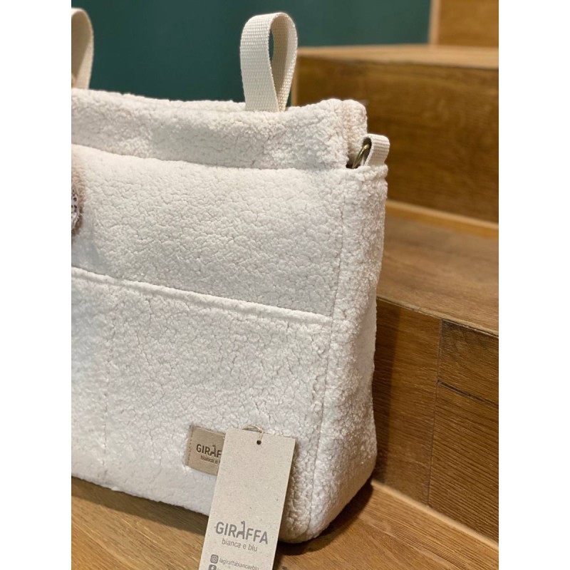 Bolsa Walk bolsillos Borreguito La Giraffa Bianca e Blu