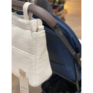 Bolsa Walk bolsillos Borreguito La Giraffa Bianca e Blu