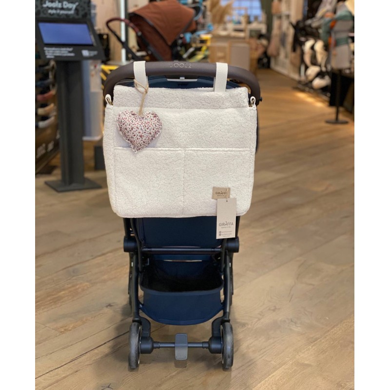 Bolsa Walk bolsillos Borreguito La Giraffa Bianca e Blu