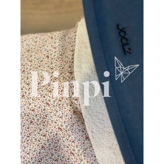 Saco para silla Joolz Aer Lily Flores interior borrego La Giraffa Bianca e Blu