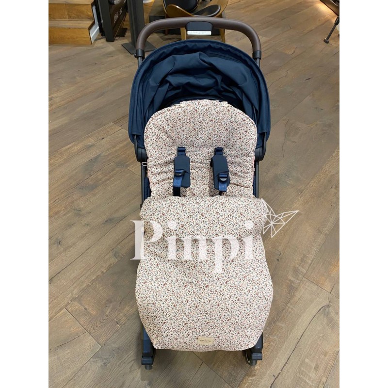 Saco para silla Joolz Aer Lily Flores La Giraffa Bianca e Blu